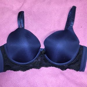 ✨ Sexy Navy Blue Push Up Bra